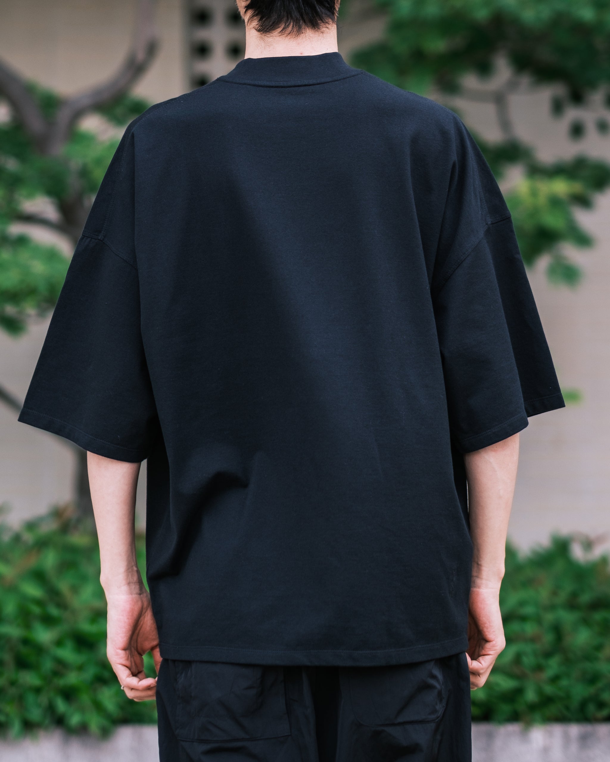 SUVIN COTTON MOCK NECK Tee – 遊日庵