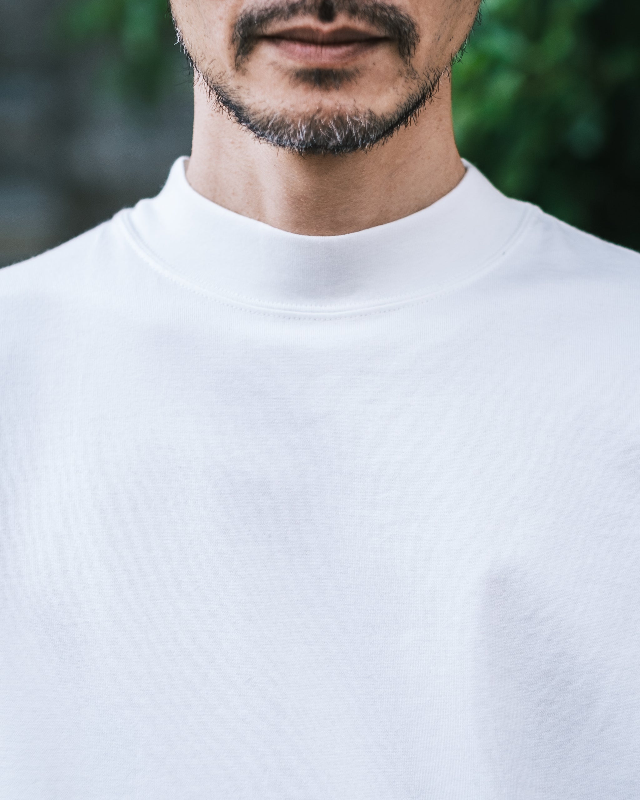 SUVIN COTTON MOCK NECK Tee – 遊日庵