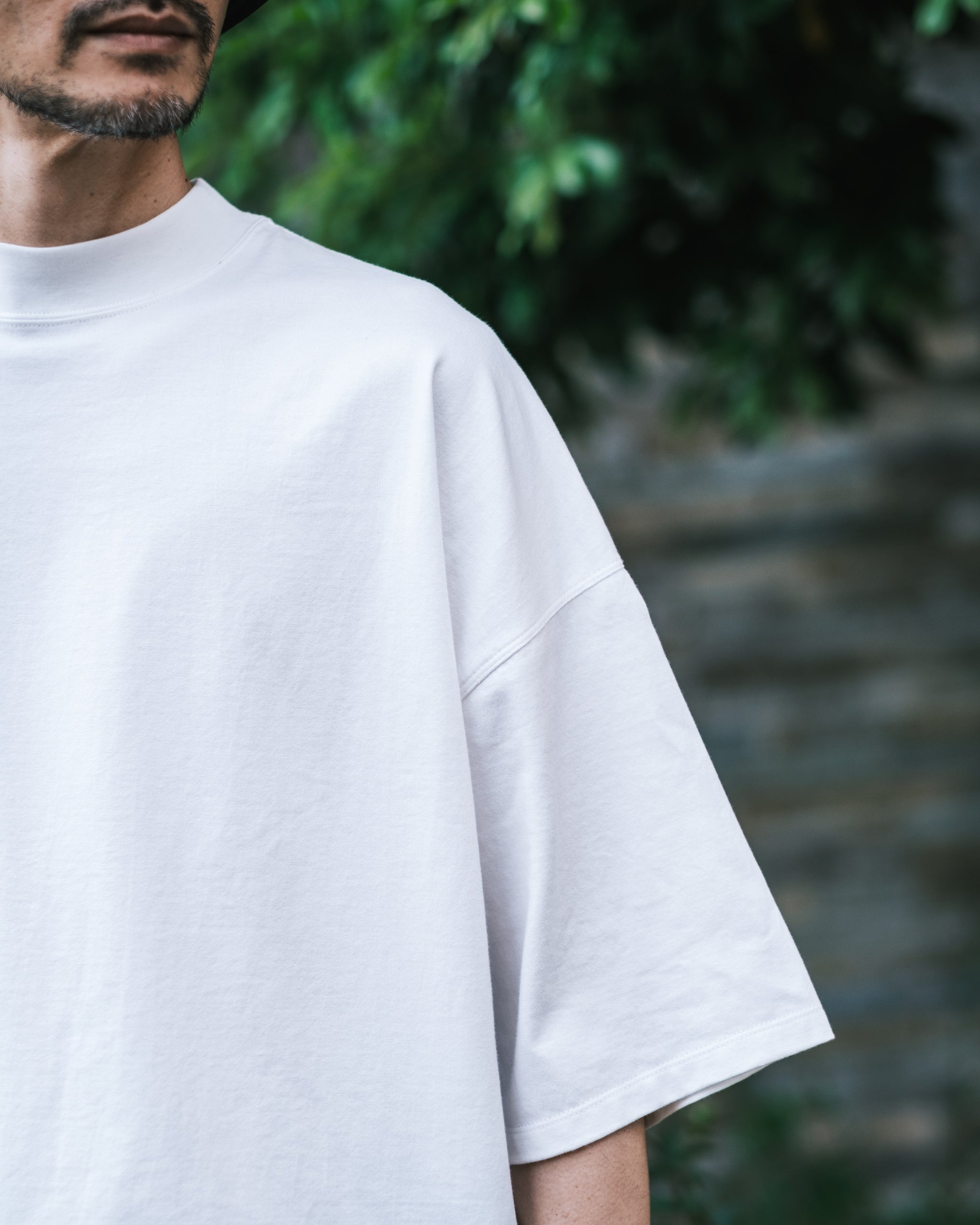 SUVIN COTTON MOCK NECK Tee – 遊日庵
